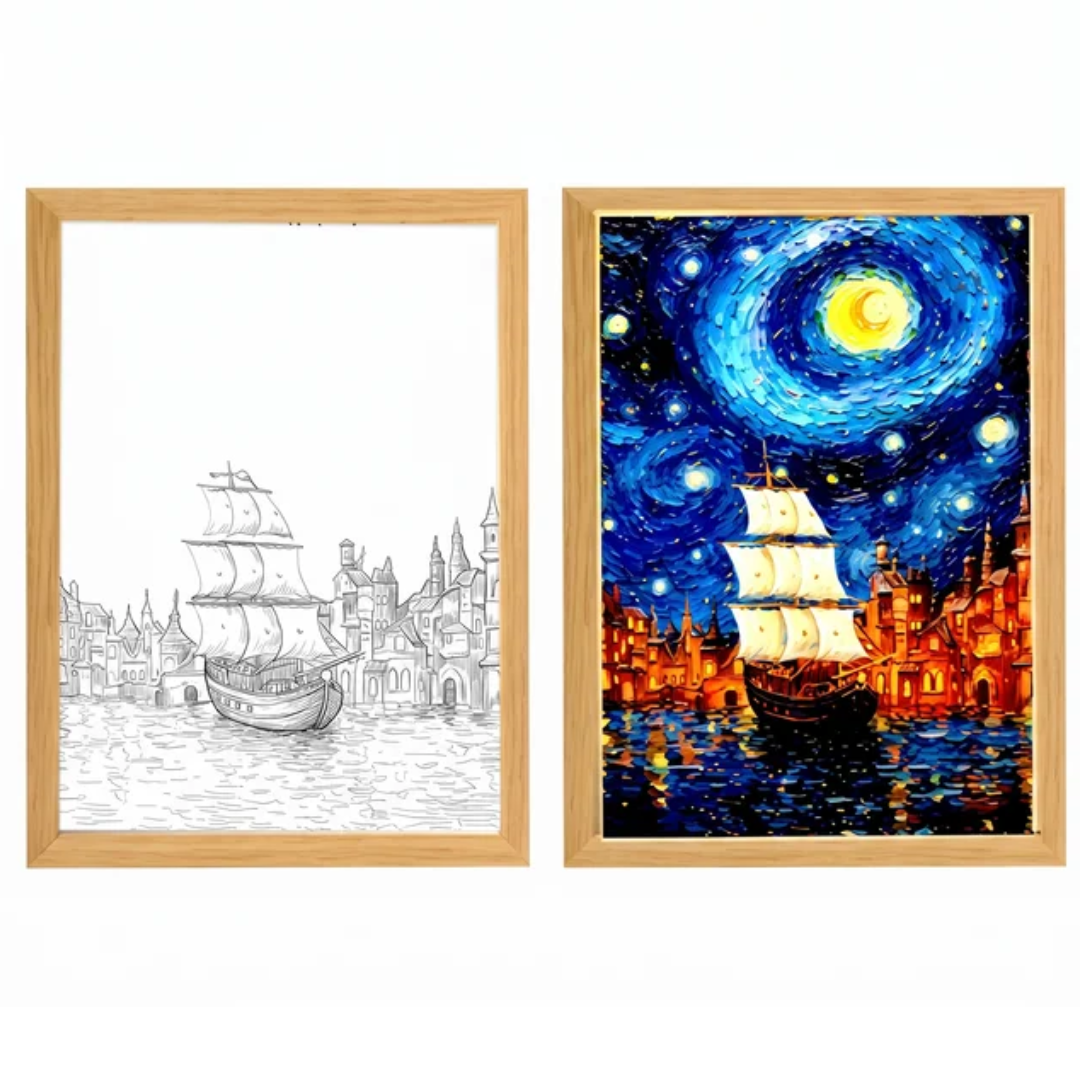 Cuadro Mágico Van Gogh
