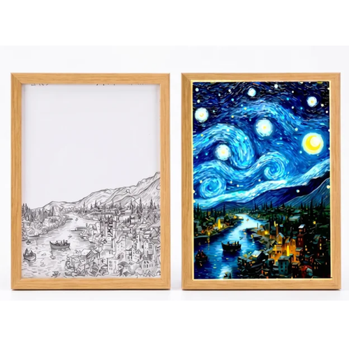Cuadro Mágico Van Gogh