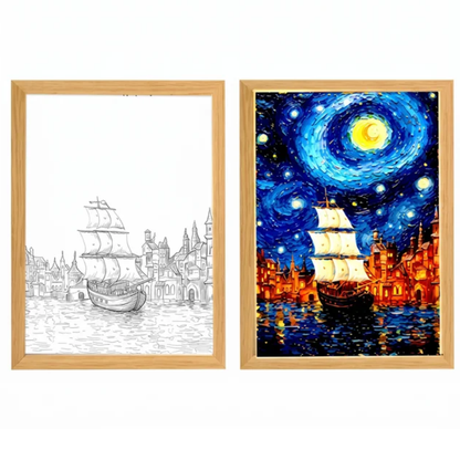 Cuadro Mágico Van Gogh